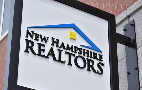 New Hampshire Realtors Exterior Building Sign